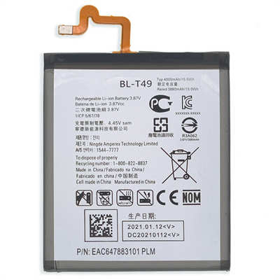 LG phone battery mobile spare parts buy online wholesale LG K61 BL-T49 battery 