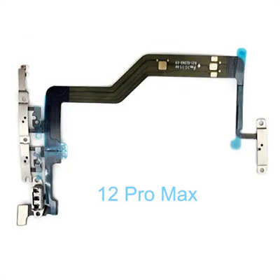 Cell phone parts Suppliers original iphone 12 Pro Max on off power flex cable 
