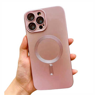 Phone accessories personalized iPhone 15 case metal paint electroplated case 
