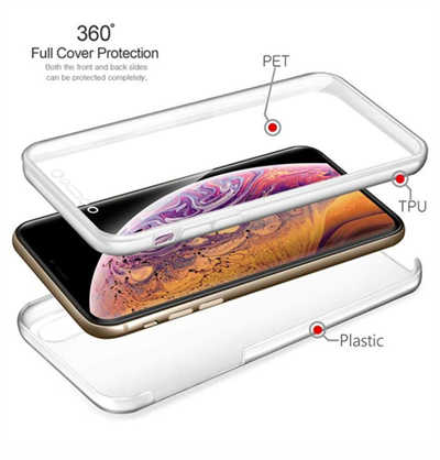 iPhone accessories personalized iPhone 13 Pro phone case 360 TPU+PC case