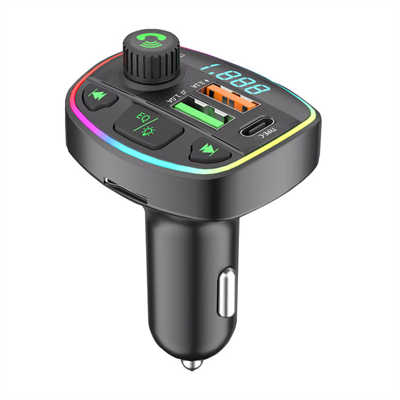Mobile charger trader USB car charger adapter Q16 Bluetooth FM Transmitter