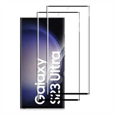 Tempered glass bulk purchase 3D full cover screen protector Samsung S23 Ultra