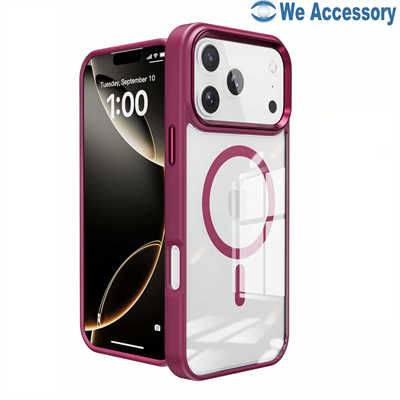 Custodie iPhone 17 ingrosso Custodie MagSafe opaca effetto pelle iPhone 17