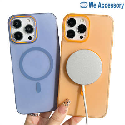 Proveedor accesorios móviles Apple fundas mate Magsafe iPhone 16 sensación PC