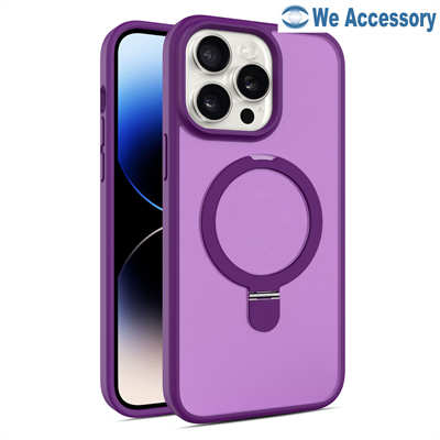 Funda silicona iPhone 16 con soporte magnético accesorios móviles al por mayor