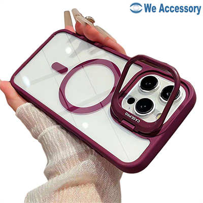 Proveedores fundas móviles Funda Magsafe iPhone 16 con soporte marcos lentes
