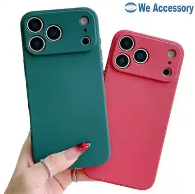 Accesorios celulares al por mayor fundas iPhone 17 colorido funda de silicona