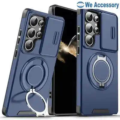 Accesorios celulares al por mayor fundas Samsung S26 Ultra con soporte magnético
