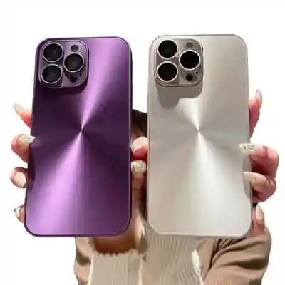 Best iPhone case personlized Aurora electroplated iPhone 15 MagSafe back cover