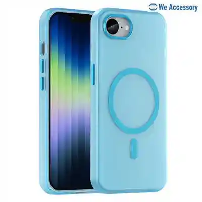 Grossite accessoires téléphone coque iPhone 16e mate Magsafe plusieurs couleurs