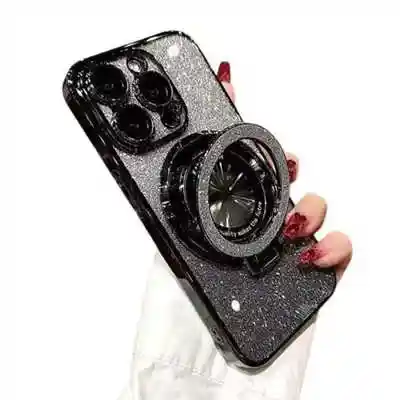 iPhone 16 glitzer halter MagSafe hüllen großhandel apple zubehör Luxus design