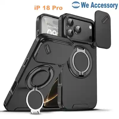 Fabricant Coques Coque iPhone 18 Pro Max Blindage Protection Appareil Photo et Support