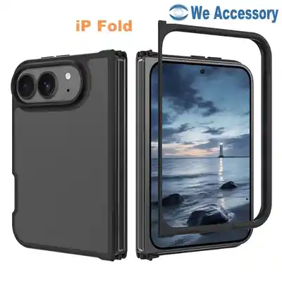 Distributeur Coques iPhone Nouvelle Coque Pliable iPhone TPU+PC 2en1 Protection Complète