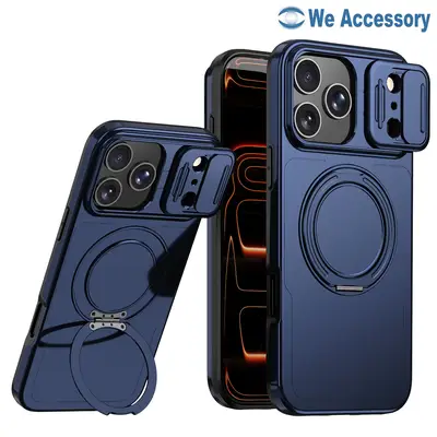 Accessoires iPhone 18 Coque iPhone 18 Pro avec anneau maintien Protection caméra Coque MagSafe