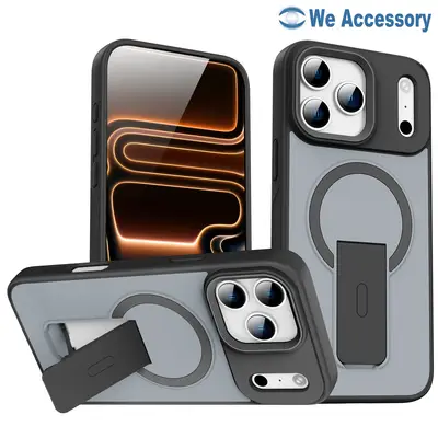 Beliebte Handy Zubehör iPhone 18 Pro Hülle mit magnetischem Klapp ständer