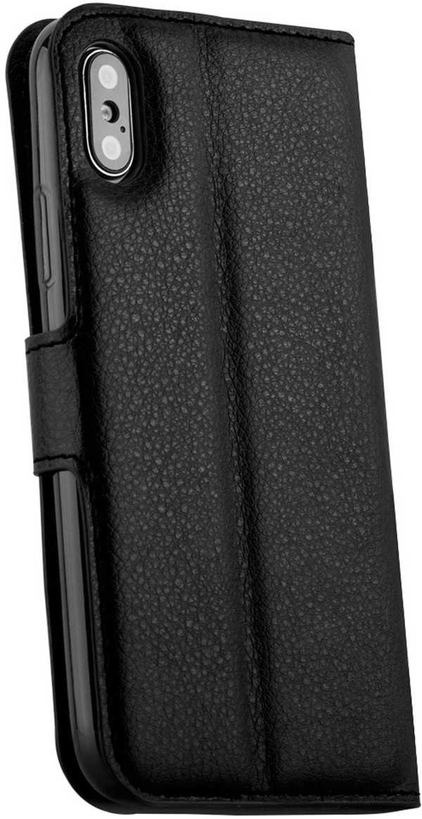 iPhone X litchi pattern wallet case.jpg