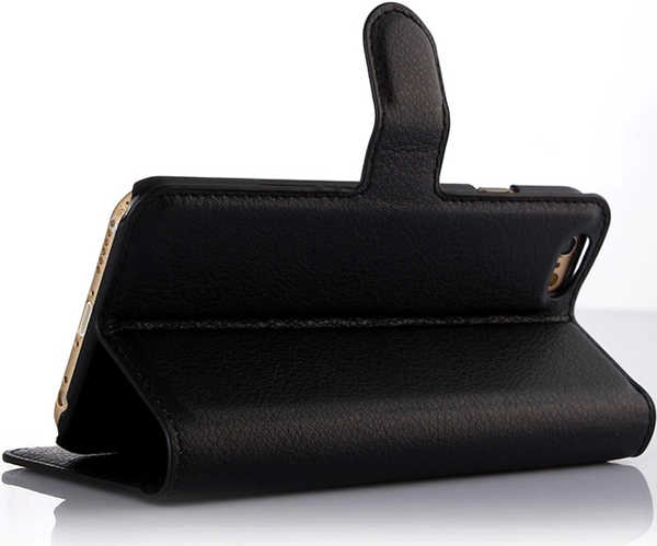 iPhone 8 plus plain PU wallet case.jpg