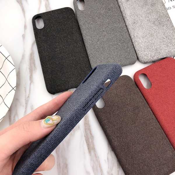 iPhone Xs linen fabric case.jpg