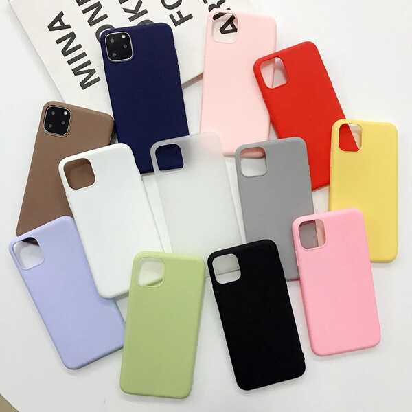 wholesale iPhone 12 Pro colorful TPU matte case.jpeg